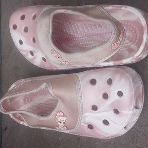 KID'S SIZE BOYS 1 GIRLS 4 PINK PRINCESS CROCS